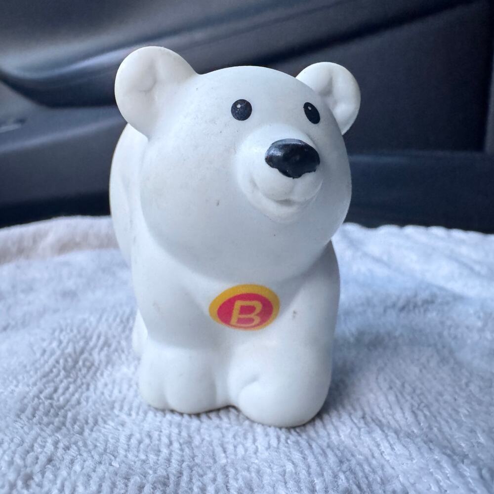 Fisher Price‎ Little People Arctic Polar Bear Animal Figure 2004 Mattel